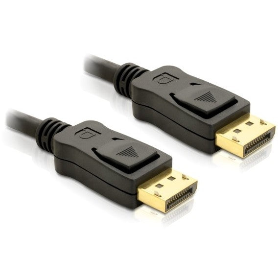 DELOCK Kabel Displayport St-St. Gold 1m