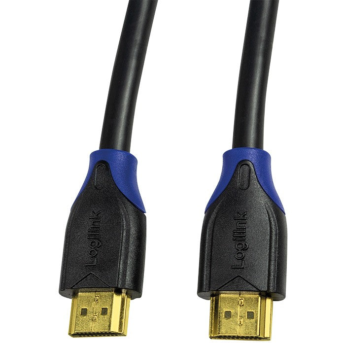 Logilink HDMI-Kabel Ethernet High Speed. 4K2K/60Hz.7.50m sw. bulk