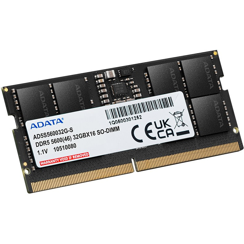 16 GB ADATA SO-DIMM 5600 (schwarz. AD5S560016G-S. Premier Tray)