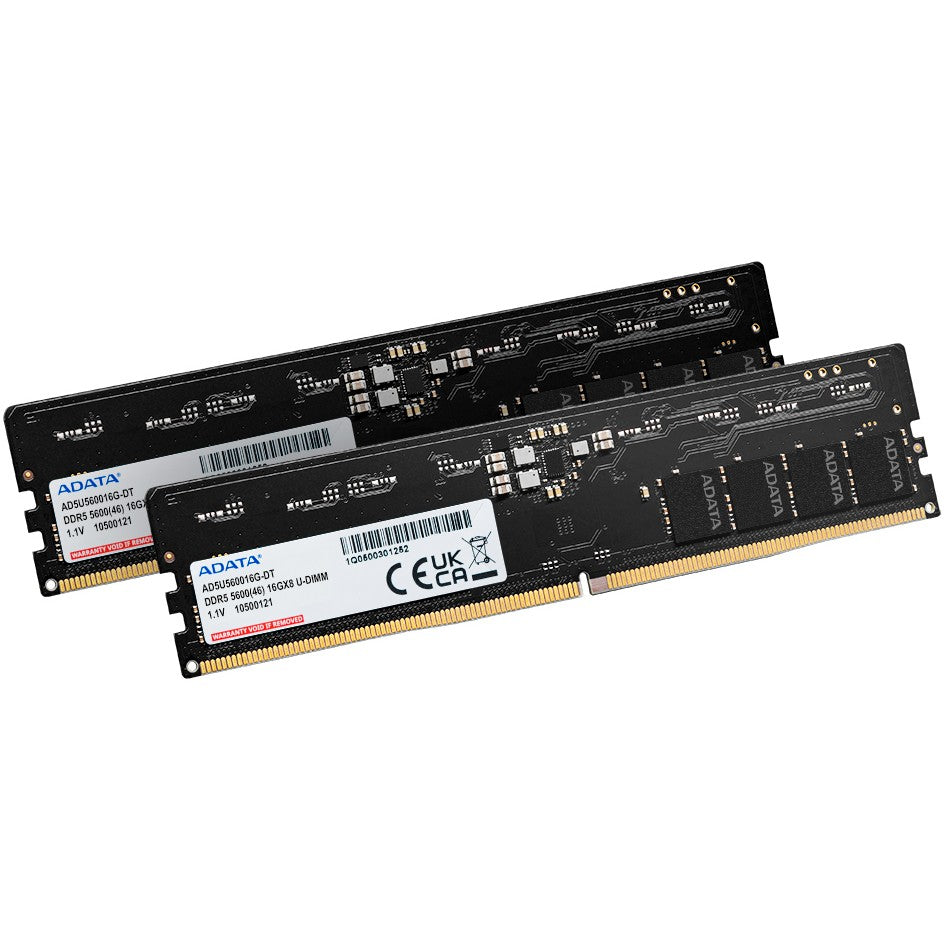 64 GB ADATA DIMM 5600 (2x 32 GB) Dual-Kit (schwarz. AD5U560032G-DT. Premier Tray. AMD EXPO)