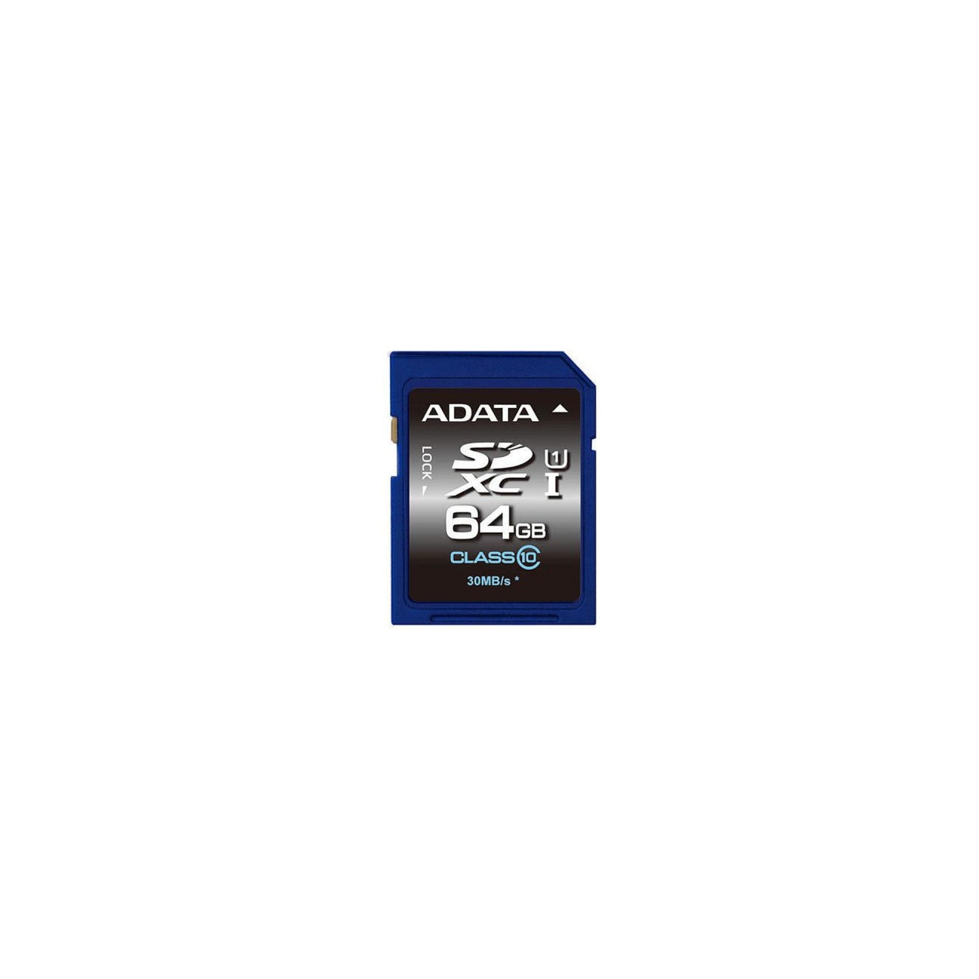 ADATA SDXC Card 64GB, Premier UHS-I C10