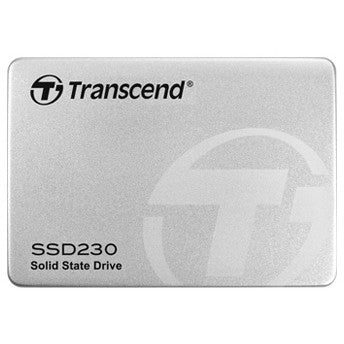 TRANSCEND SSD230S 128GB SSD 3D 6.4cm 2.5 inch SATA III 6Gb/s TLC aluminium case ohne Rahmen