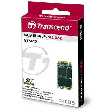 TRANSCEND 240GB M.2 2242 SSD SATA3 TLC