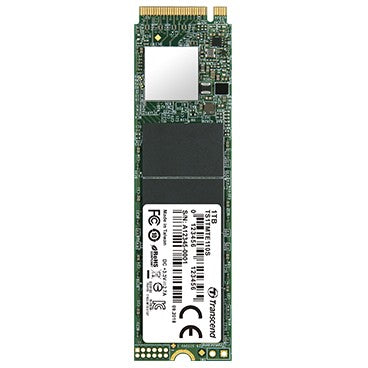 TRANSCEND 1TB M.2 2280PCIe Gen3x4 M-Key 3D TLC DRAM-less