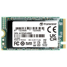 TRANSCEND 256GB M.2 2242PCIe Gen3x4 NVMe 3D TLC DRAM-less