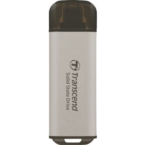 TRANSCEND ESD300S 512GB External SSD USB 10Gbps Type C Silver