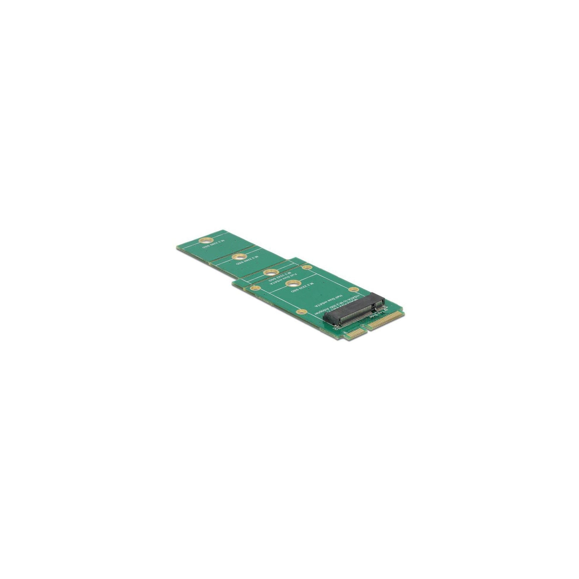 Delock M.2 NGFF zu mSATA Adapter