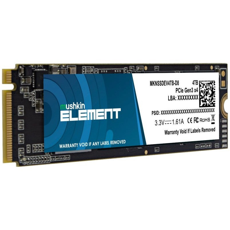 M.2 4TB Mushkin Element NVMe PCIe3.0 x 4