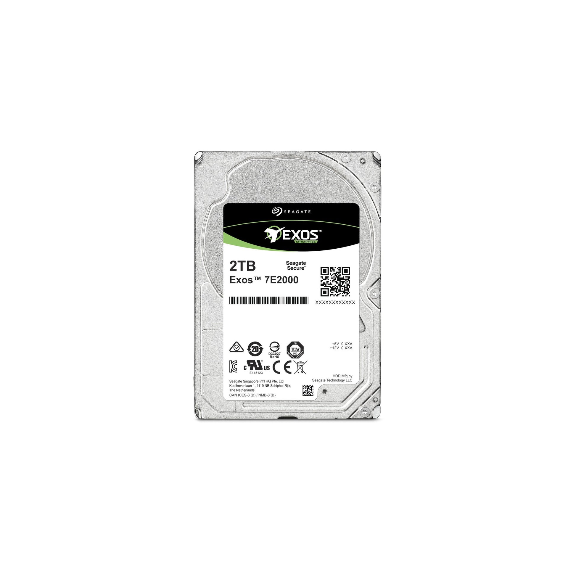 Seagate Exos 7E2000 SATA 2.5 2TB 512E