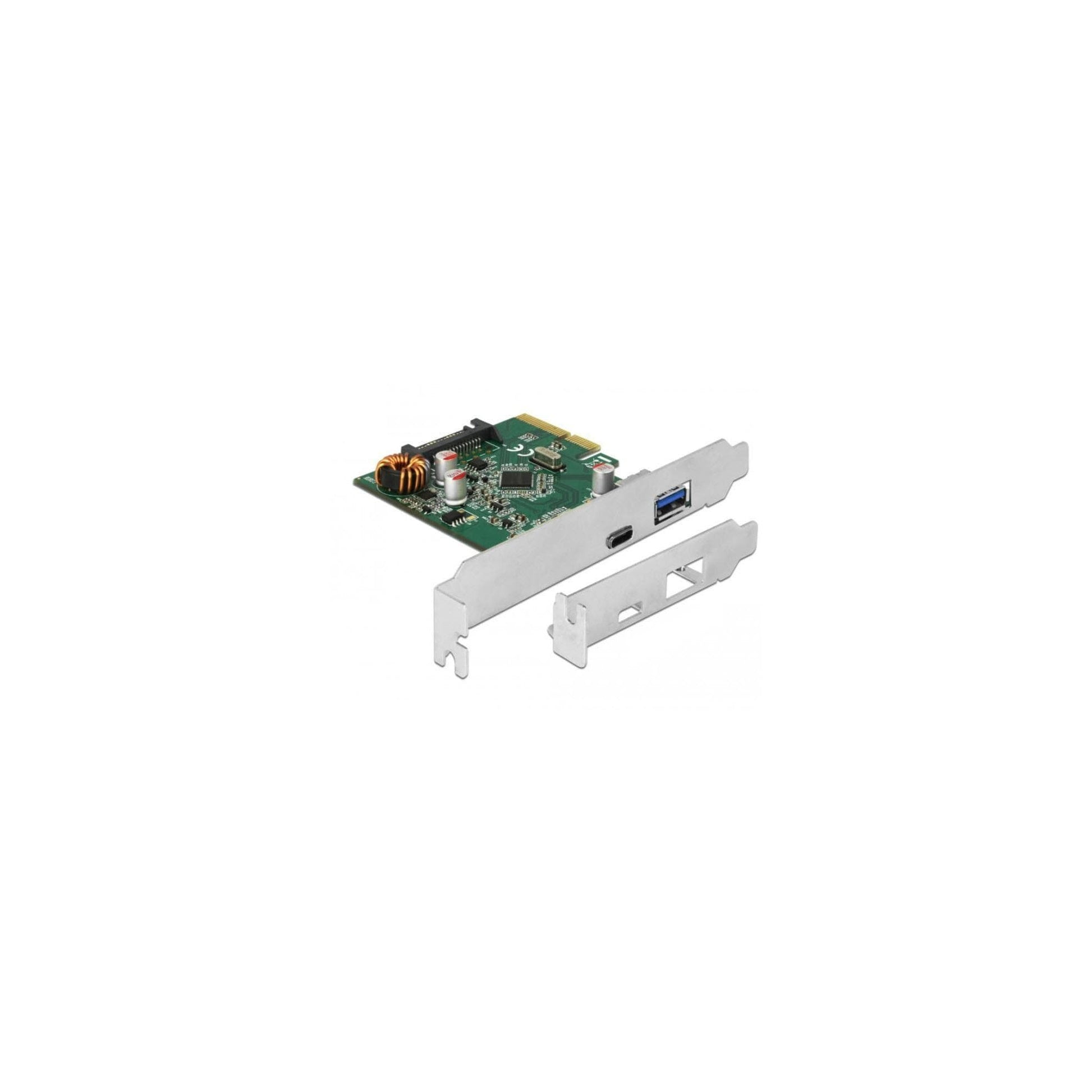 Delock PCIe 1x USB-Typ-C, 1x USB-A