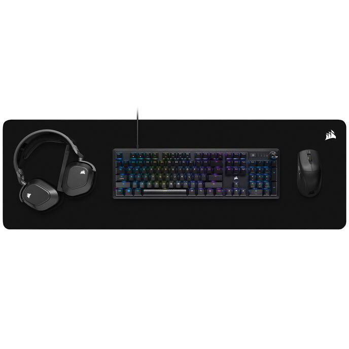 Corsair MM500 v2 Hybrid-Stoff Gaming-Mauspad, extended - schwarz