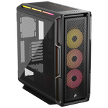 Corsair iCUE LINK 5000T LX PC-Gehäuse, Midi-Tower, E-ATX, RGB, Tempered Glass - schwarz