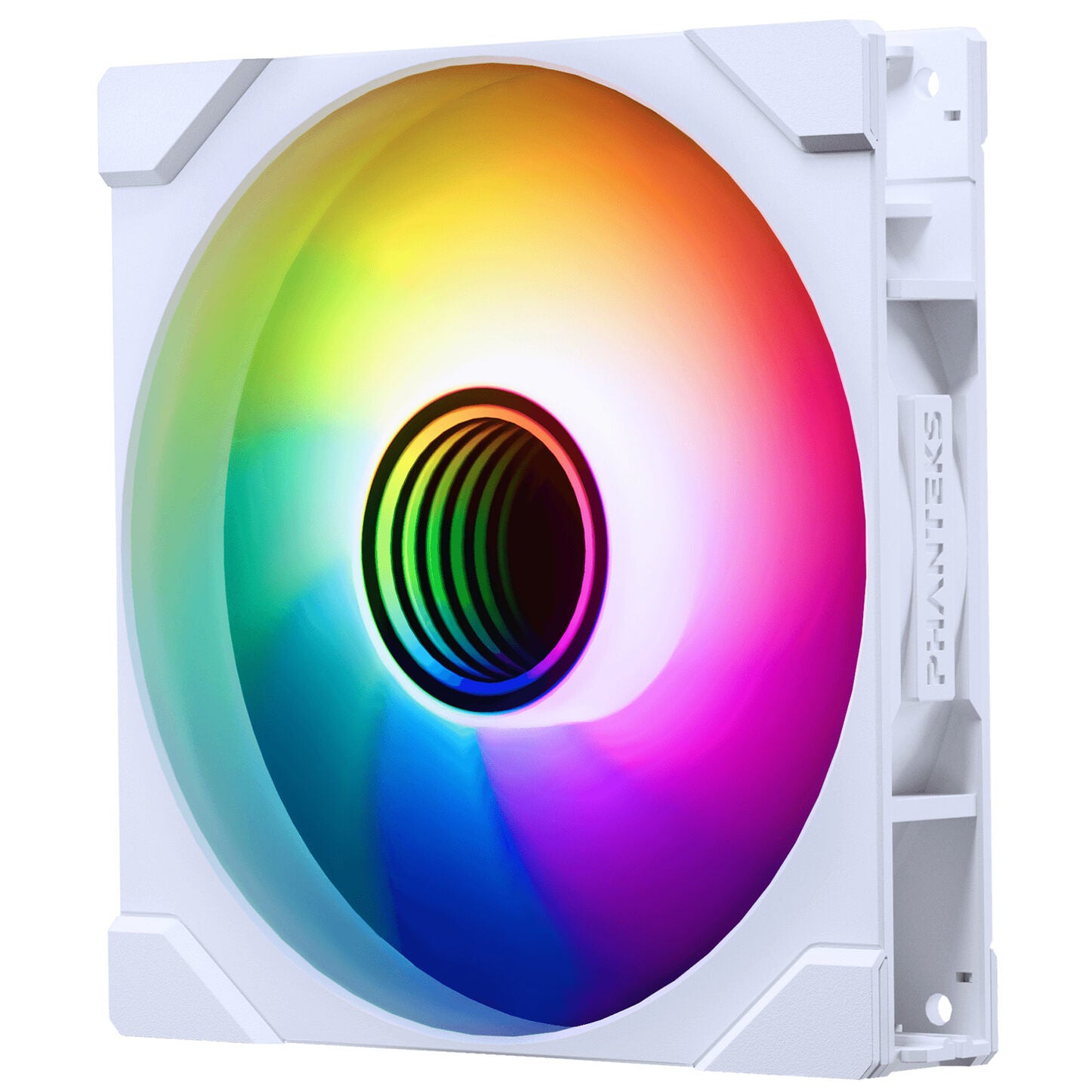 PHANTEKS M25 Gen2 PWM D-RGB Lüfter - Reverse Blade, 140mm, weiß