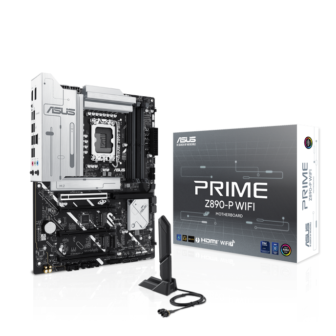 ASUS Prime Z890-P WiFi Mainboard, LGA 1851, Intel Z890, ATX, DDR5