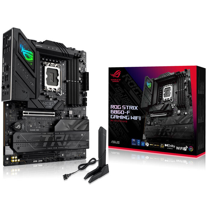 ASUS ROG Strix B860-F Gaming WiFi Mainboard, LGA 1851, Intel B860, ATX, DDR5