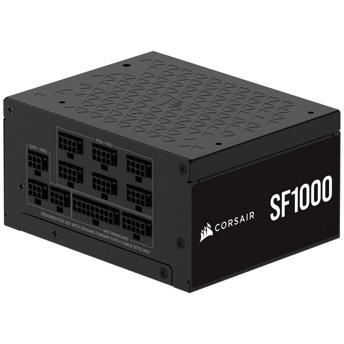 Corsair SF Series SF1000 SFX Netzteil, 80 PLUS Platinum, ATX 3.1 / PCIe 5.1 - 1.000 Watt, schwarz