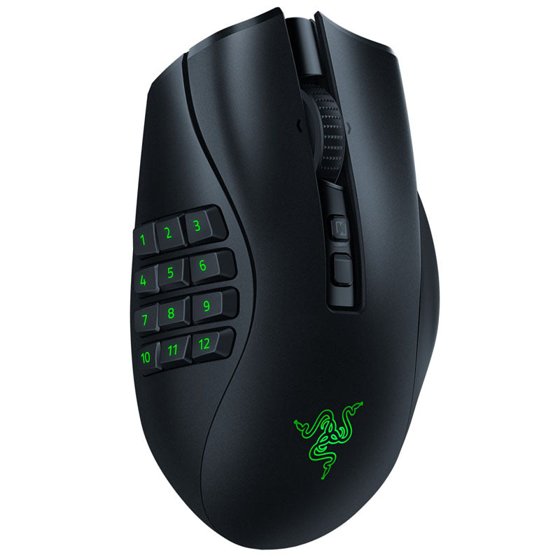 Razer Naga V2 Pro Gaming Maus USB/Bluetooth - schwarz