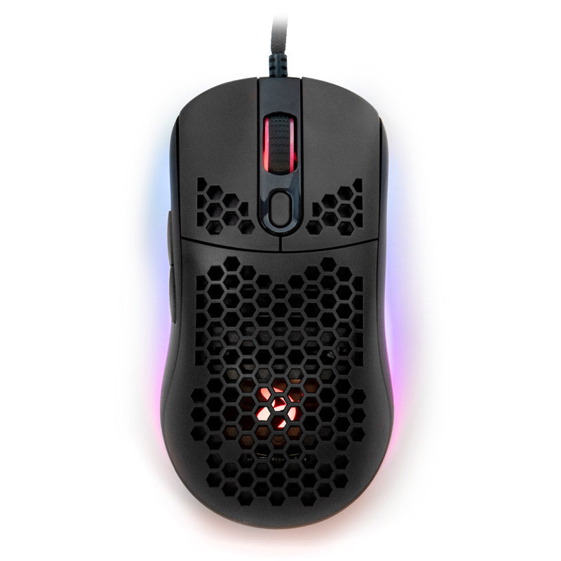 Arozzi Favo Ultra Light Gamingmaus - schwarz
