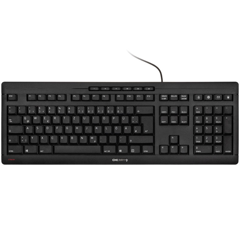 Cherry Stream Keyboard 2019 Tastatur - schwarz