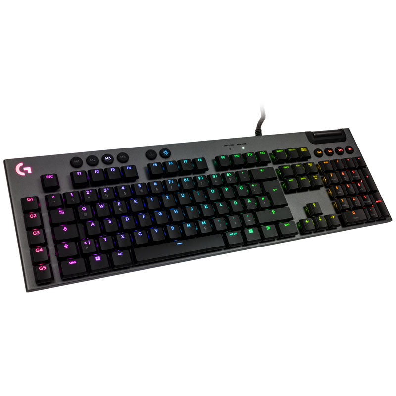 Logitech G815 Lightsync RGB Gaming Tastatur, GL Tactile, RGB LED - DE Layout