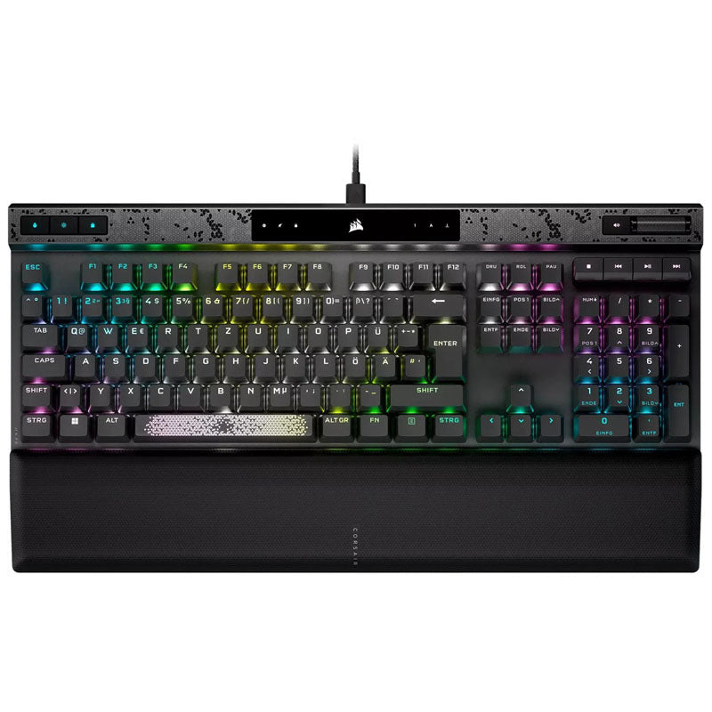 Corsair K70 MAX RGB Magnetic-Mechanical Gaming Keyboard, RGB-Beleuchtung - ISO DE