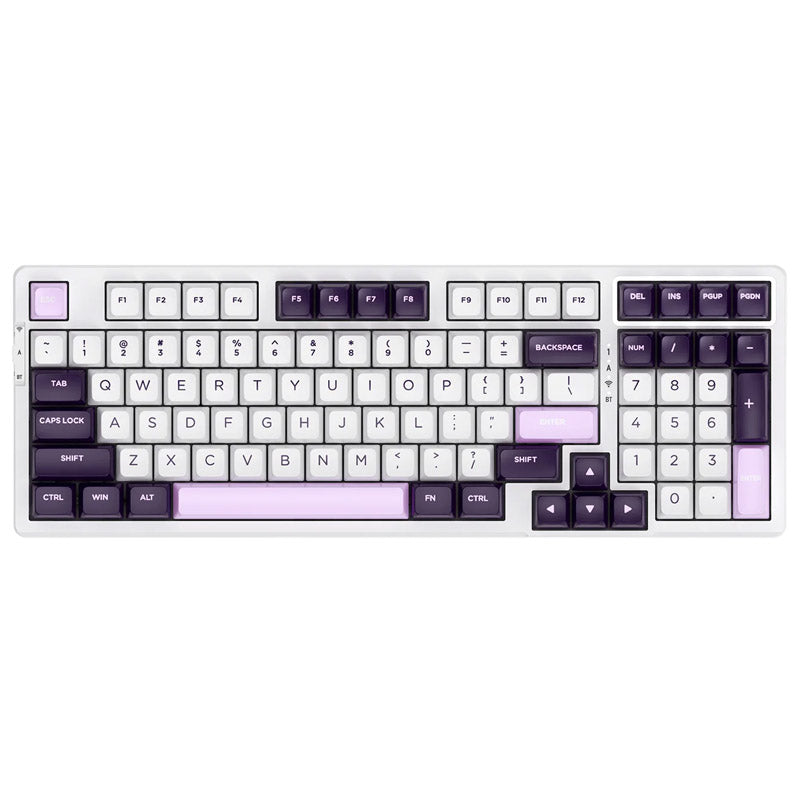 VGN V98 Pro Gaming Tastatur, Crystal Wine - Blackcurrant (US)