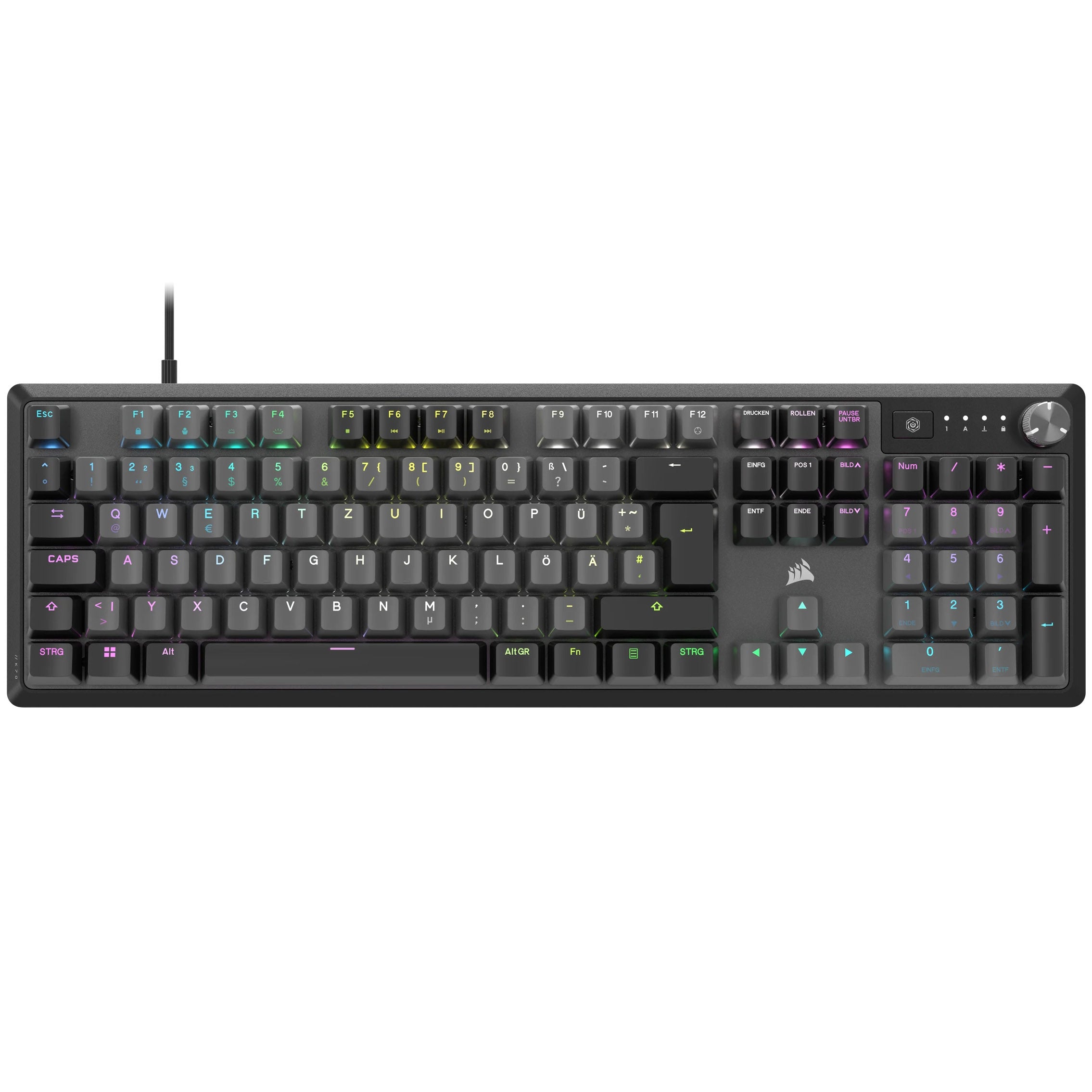 Corsair K70 RGB CORE Mechanical Gaming Keyboard, Backlit RGB LED