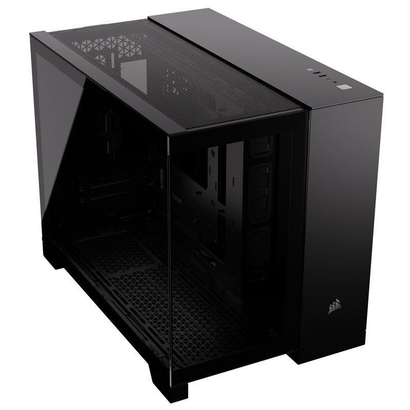 Corsair 2500X Micro-ATX Gehäuse, Tempered Glass - schwarz