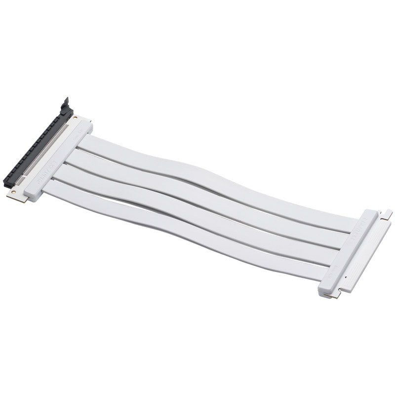 PHANTEKS PCI-E 4.0 x16 Riser Flachband-Kabel, 180 Grad, 30cm - weiß