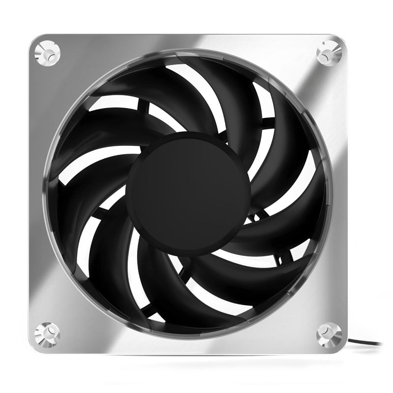 Alphacool Apex Stealth Metall Lüfter 120 mm, 2.000 U/min - chrome