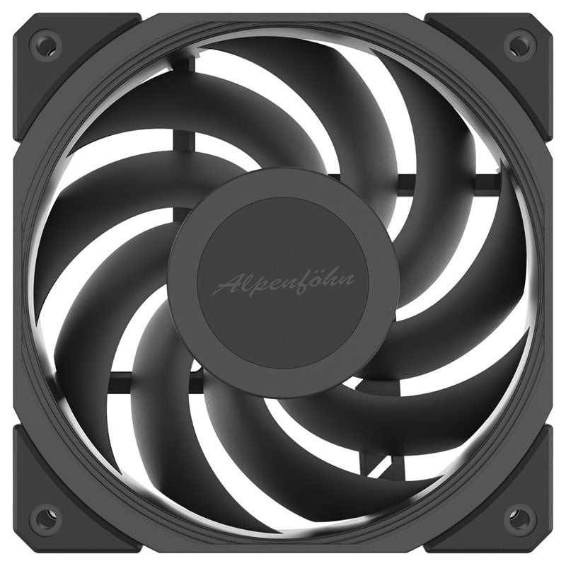 Alpenföhn 120 Jetstream PWM-Lüfter - schwarz