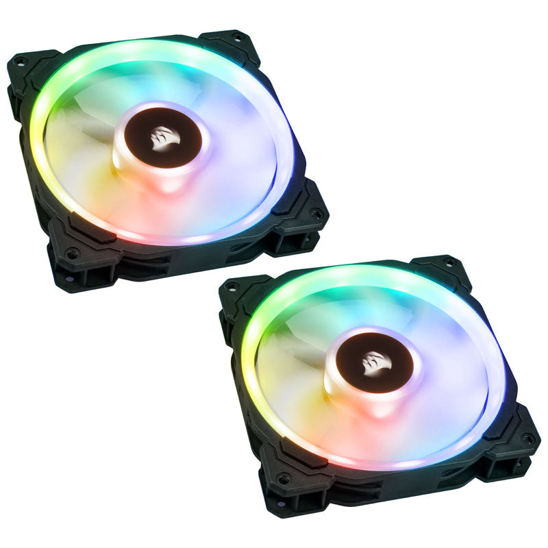 Corsair LL140 Node PRO High Performance PWM Lüfter (RGB), Twin Pack inkl. Controller - 140mm