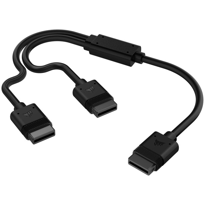 Corsair iCUE LINK Y-Cable Connector gerade - schwarz, 60 cm