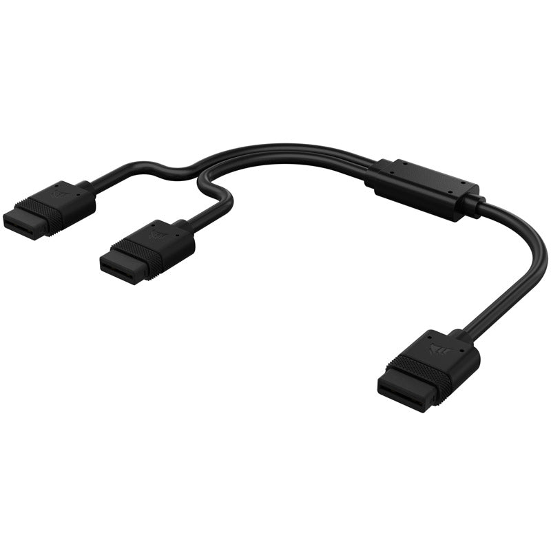 Corsair iCUE LINK Y-Cable Connector gerade - schwarz, 60 cm