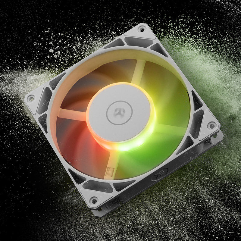 EK Water Blocks EK-Loop FPT 140er DRGB PWM Lüfter, 600-2200U/min - weiß
