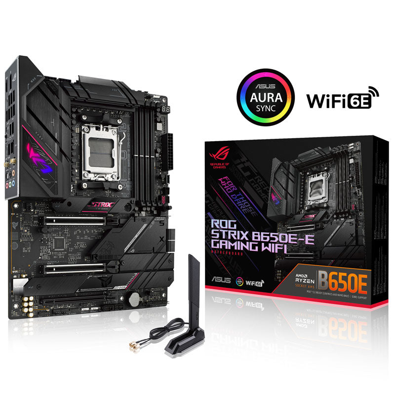 ASUS ROG Strix B650E-E Gaming WiFi, AMD B650E - Mainboard - Sockel AM5, DDR5