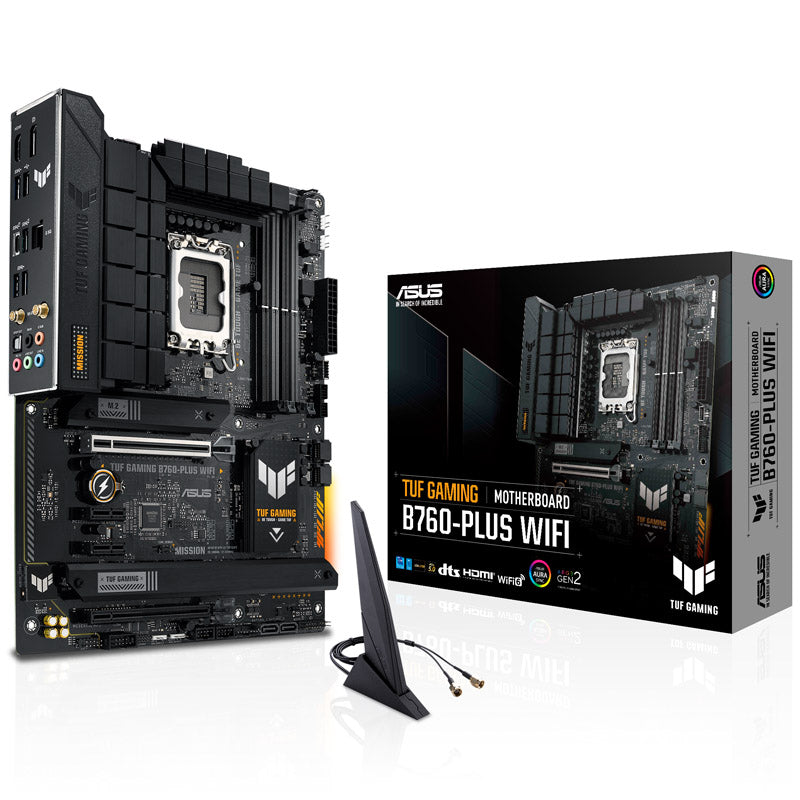 ASUS TUF Gaming B760-Plus WIFI, Intel B760 Mainboard, Sockel 1700, DDR5