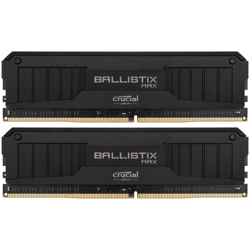 Crucial Ballistix Max schwarz, DDR4-5100, CL19 - 16 GB Dual-Kit