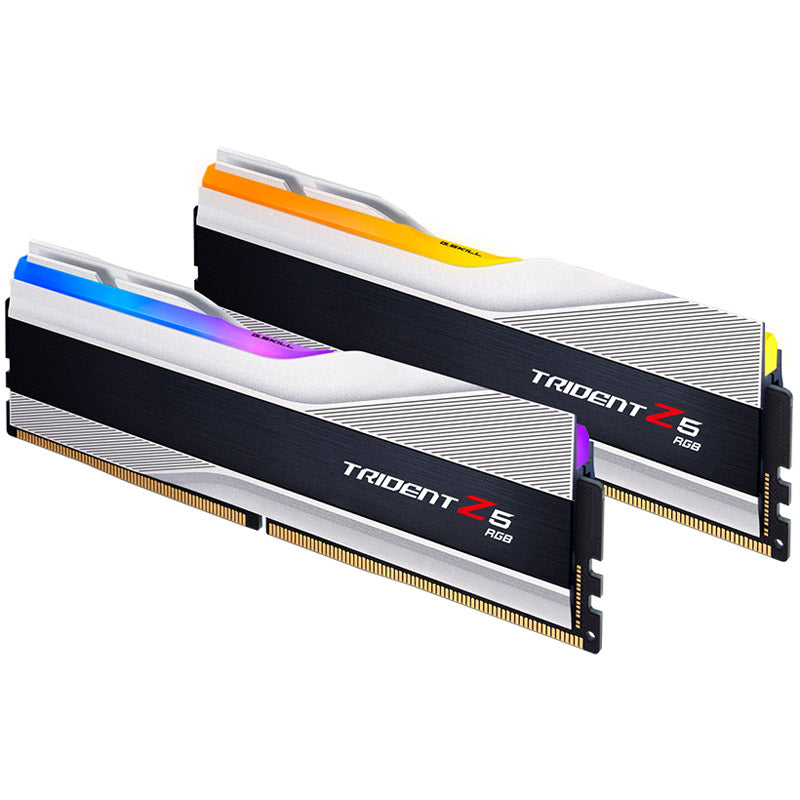 G.Skill Trident Z5 RGB, DDR5-8000, CL38, Intel XMP 3.0 - 32 GB Dual-Kit, silber