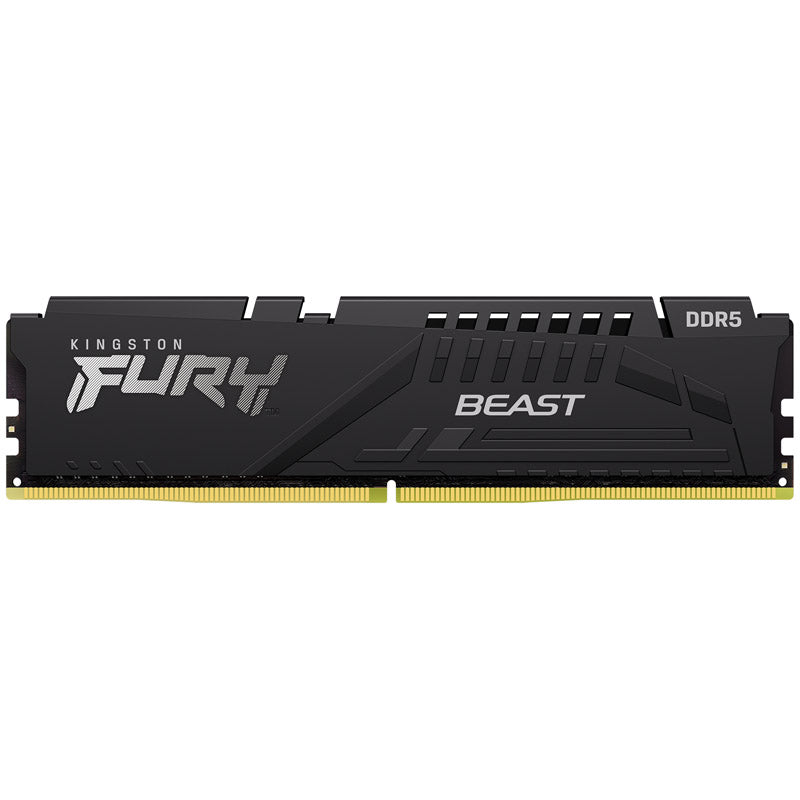 Kingston Fury Beast Black, DDR5-5200, CL40 - 16 GB, schwarz