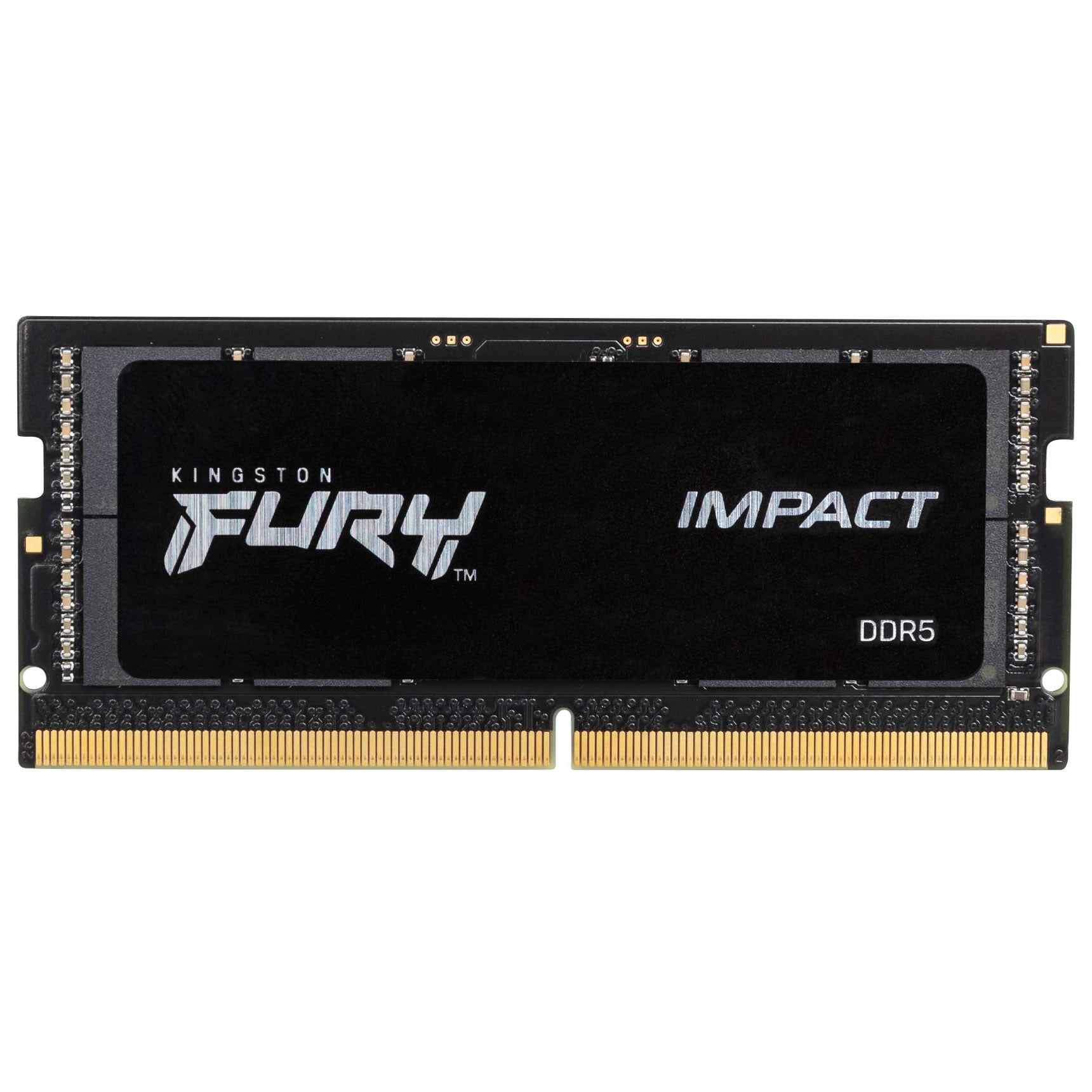 Kingston Fury Impact SO-DIMM, DDR5-6000, CL38, Intel XMP 3.0 - 16 GB