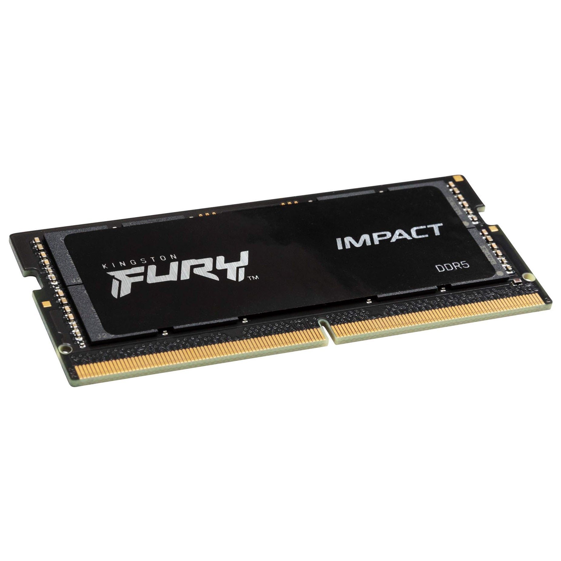 Kingston Fury Impact SO-DIMM, DDR5-6400, CL38, Intel XMP 3.0 - 16 GB