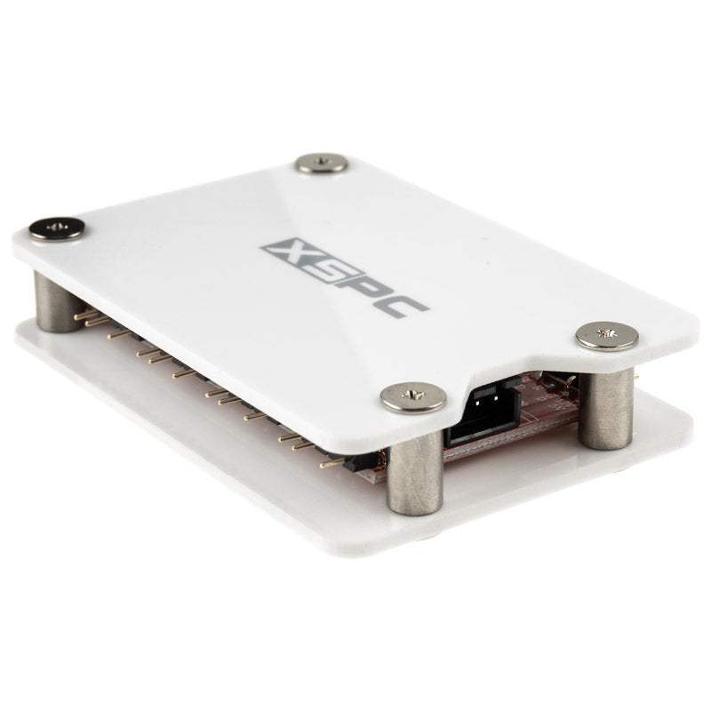 XSPC 8-fach, 3-Pin, 5V, Addressable RGB Splitter Hub - SATA Powered, weiß