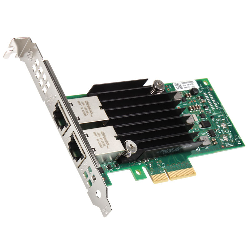 Intel X550-T2, 2x 10GBase-T, PCIe 3.0 x4, low profile - bulk