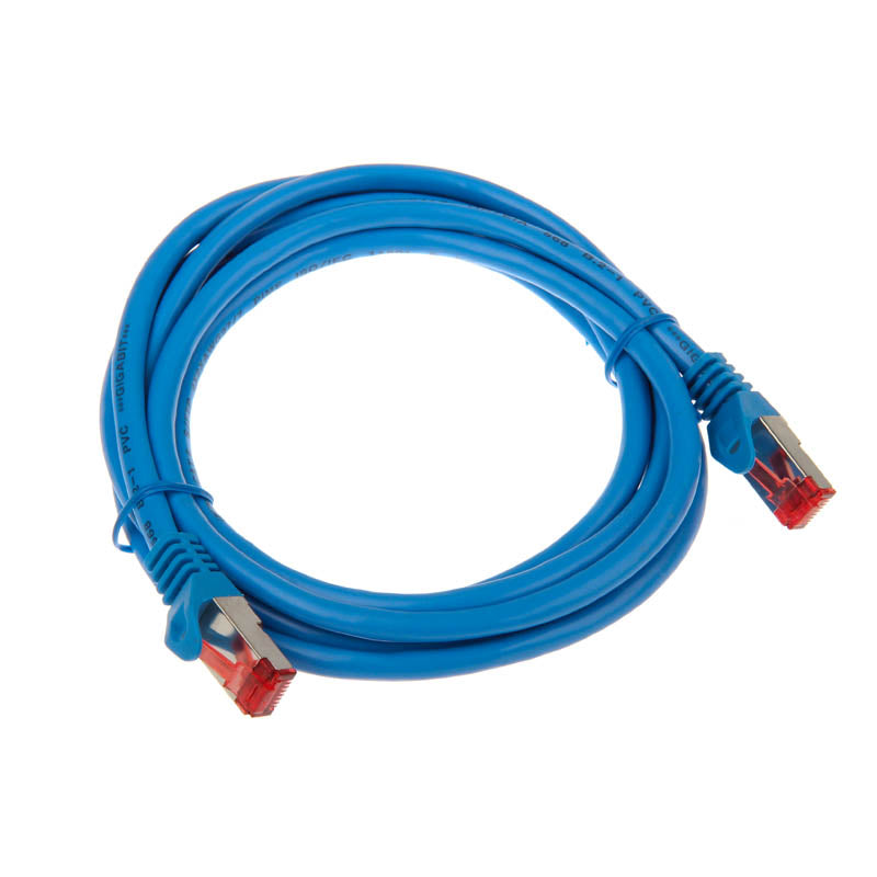 InLine Patchkabel Cat.6, S/FTP (PiMf), 250MHz, blau - 2m