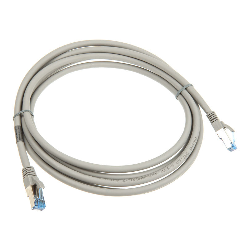 InLine Patchkabel Cat.6A, S/FTP (PiMf), 500MHz, grau - 3m