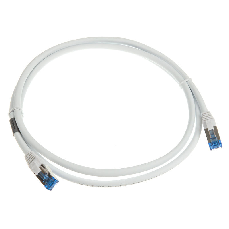 InLine Patchkabel Cat.6A, S/FTP (PiMf), 500MHz, weiß - 1,5m