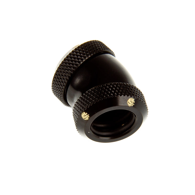 Bitspower Multi-Link Adapter 30 Grad 12mm AD auf 12mm AD Hardtube - schwarz matt