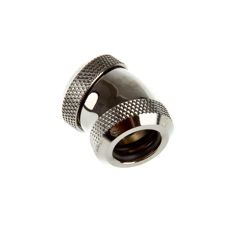 Bitspower Multi-Link Adapter 30 Grad 12mm AD auf 12mm AD Hardtube - schwarz glänzend