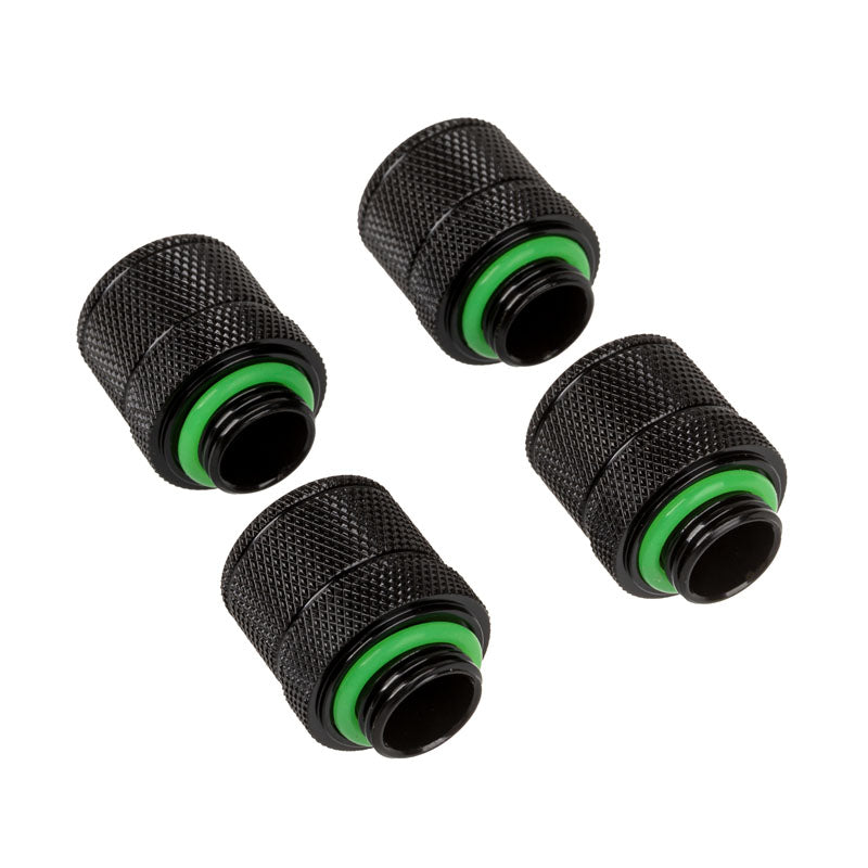 Corsair Hydro X Series XF Anschluss gerade G1/4 Zoll AG auf 13/10mm - 4er Pack, schwarz